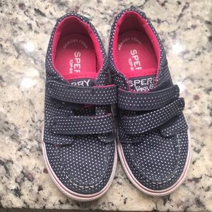 Sherry Little Kids Polka-Dot Shoes Size 8